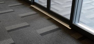 armour - performance barrier carpet tiles at Peterborough College