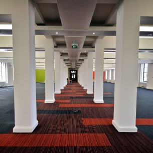 Manchester Town Hall - carpet tiles: balance & strands