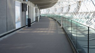 CDG airport 2014 up strands carpet tiles