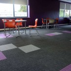 lateral® carpet tiles at Boston College