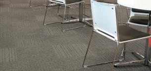 lateral carpet tiles at Solihull College
