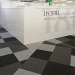 burmatex carpet tiles at Sainsbury's HQ