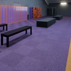 tivoli carpet tile at Jump 4 leisure centre