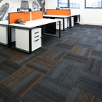 hadron carpet tiles at Quelfire offices