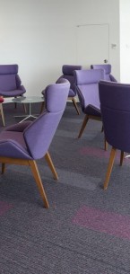 Birmingham Hospital tivoli carpet planks