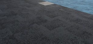 Sheffield Hallam University rainfall carpet tiles