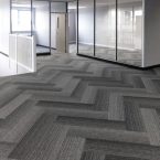 Cover Contracts office - tivoli mist carpet planks