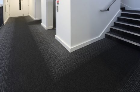 residential carpet tiles in The Hub in Manchester