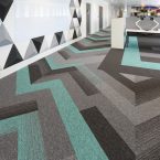 tivoli mist carpet tiles in offices