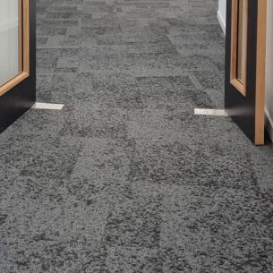 rainfall carpet tiles from burmatex at Maidstone Innovation Centre