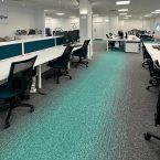 tivoli mist carpet tiles at Clear MPW offices