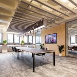 arctic carpet tiles at Bond Bryan Architects offices