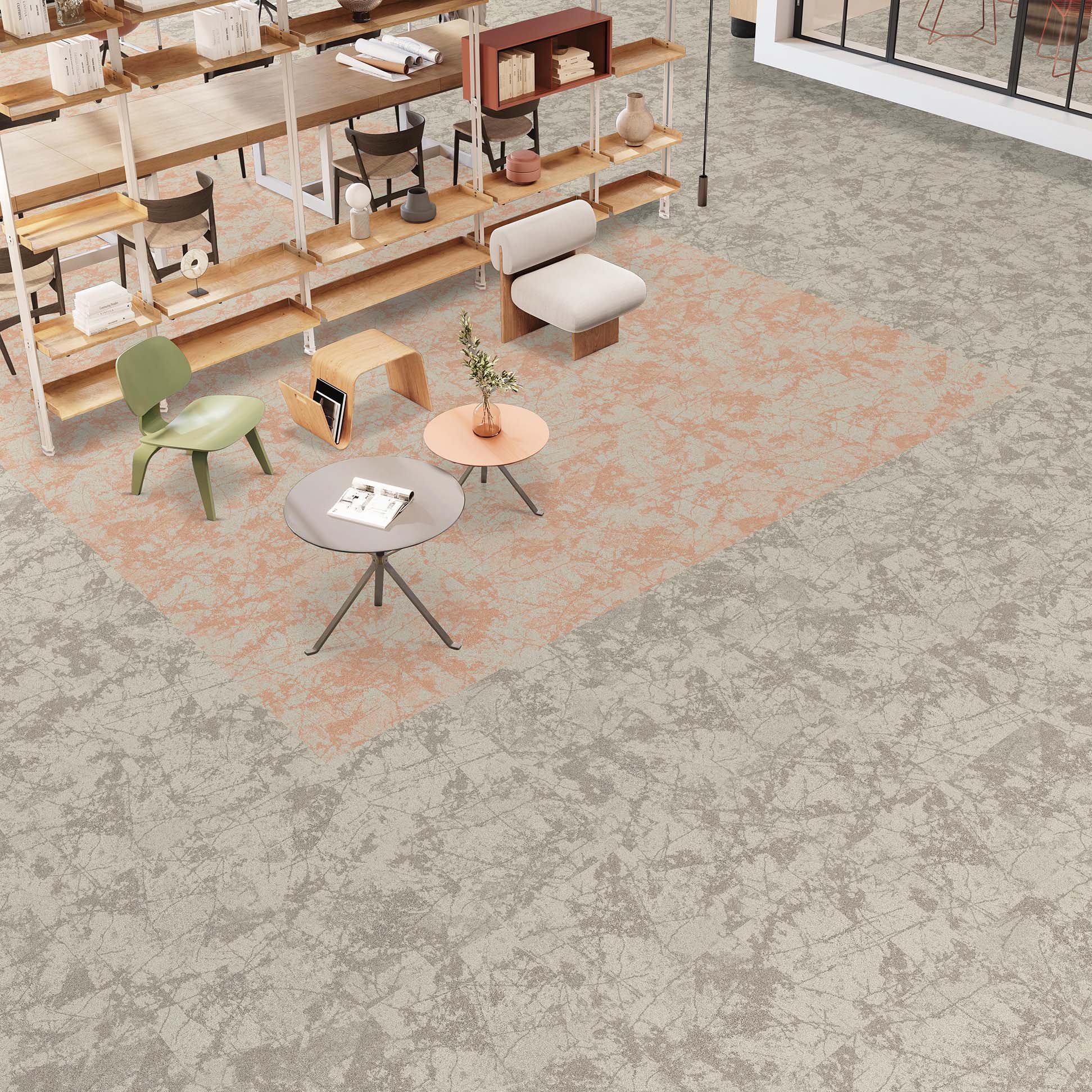 NEW rocklines carbon neutral carpet tiles